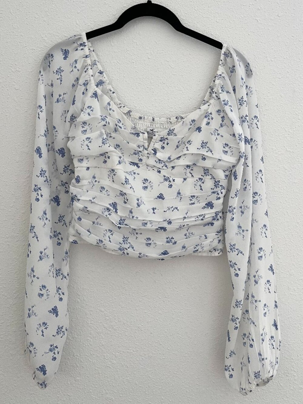 Hollister Floral Crop Top